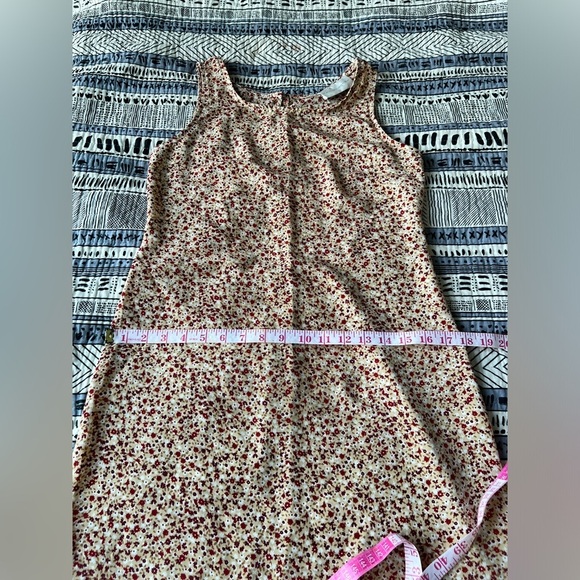 Y2K Fairweather Womens Yellow Shift Mini Euro Summer Garden Girl Preppy Dress S - Picture 7 of 10